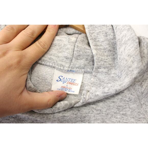 Vintage Michigan State Spartans Hooded Sweatshirt Large - Picture 9 of 10